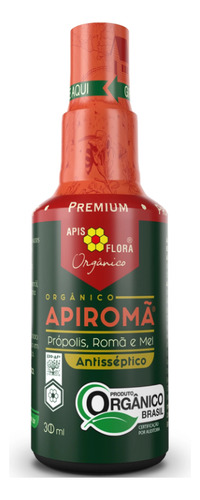 Apiromã orgânico spray própolis mel e romã Apis Flora 30ml