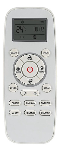 Control Minisplit Hisense Acondicionado Clima At122tg2