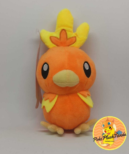 Imagen 2 de 3 de Torchic Promoción Pokemon Peluche Y Tazón Más Sticker