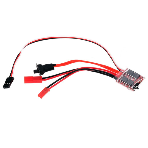 Controlador Velocidad Motor Cepillo Rc Esc 20a W Freno Inter