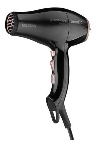 Secador De Cabelo Profissional Cadence Compacto Aurora Wt