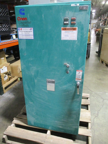 Onan Ot 600 Automatic Transfer Switch 306-3490-07 600a 4 Ttv