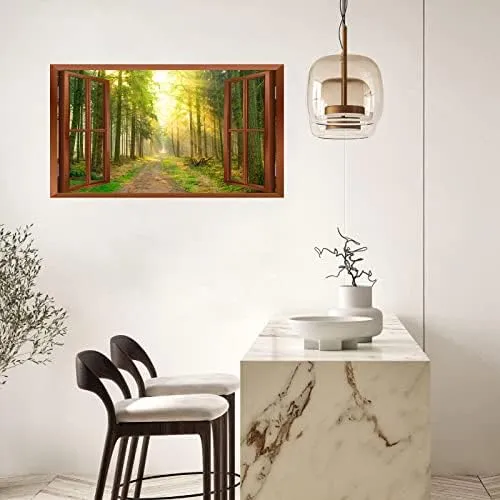 Pegatinas De Pared 3d, Pegatinas De Pared Para Ventana Falsa