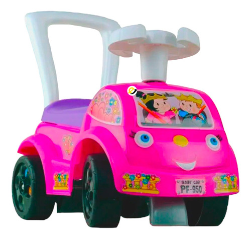 Carro Montable Para Niña Con Sonido Corona Boy Toys 