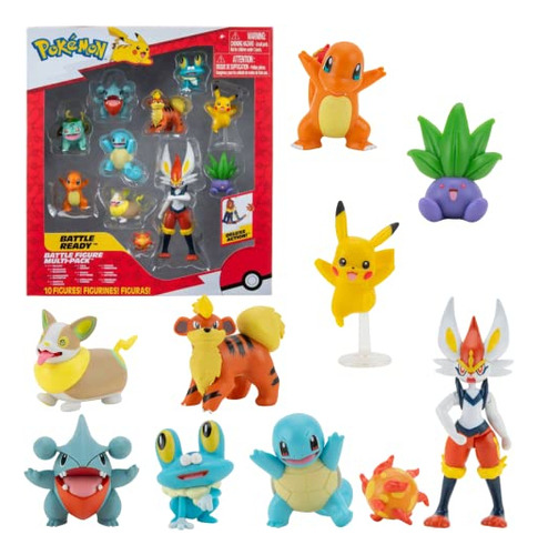 Proxy Pokemon - Paquete De 10 Figuras De Batalla (pkw2