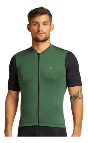 Camisa Ciclismo Masculina Nomad Performance Verde