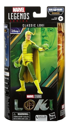 Figura Loki Marvel Legends Classic Loki Baf Khonshu - Hasbro