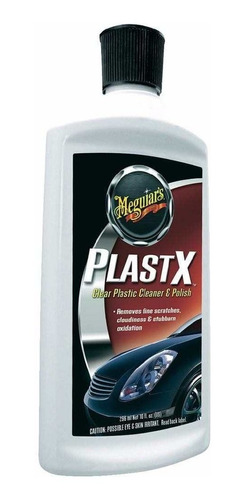 Imagen 1 de 2 de Limpiador Y Pulidor De Plastico Transparente Plastx