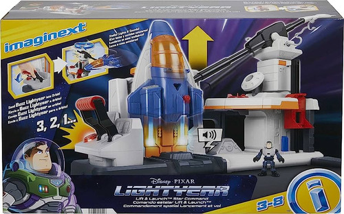 Imaginext Lightyear - Comando Estelar Lift & Launch - 