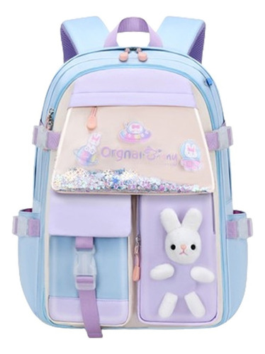 Mochila Escolar Antirrobo Impermeable Kawaii Para Niñas