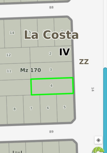 Imagen 3 de 4 de Lote En Calle 14 Entre 88 Y 89 De Mar Del Tuyu A La Venta. Oportunidad De Ahorro E Inversion!