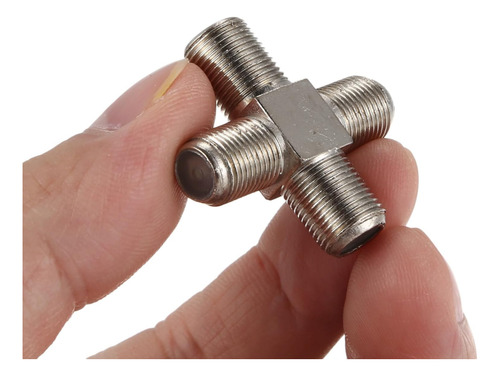 5 Cruz 4 Empalmes Conector F Rg6 Coaxial Terminal Tv Digital