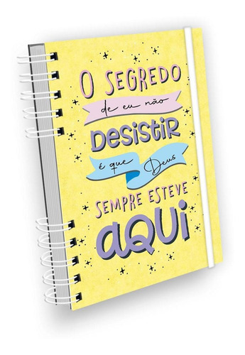 Caderno Devocional O Segredo De Não Desistir