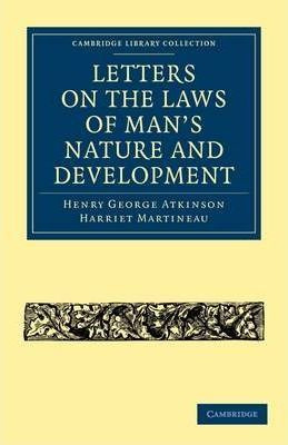 Libro Letters On The Laws Of Man's Nature And Development...