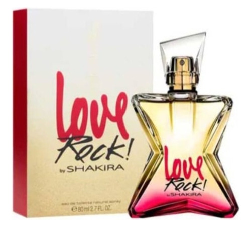 Perfumes Shakira Rock Love 80 Ml Mujer Edt Original