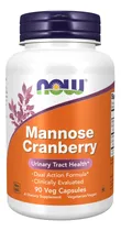 Comprar D Manosa (d-manosa) Y arándano rojo (90 cápsulas) Now Foods