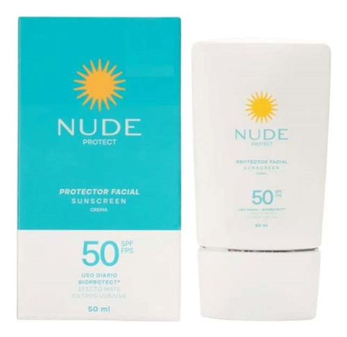 Nude Protector Solar Facial 50 - mL a $900
