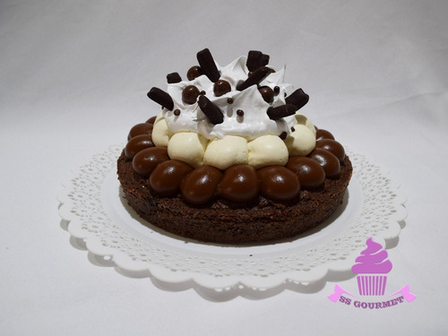 Super Torta Brownie Dulce De Leche Crema Merengue Chocolate!