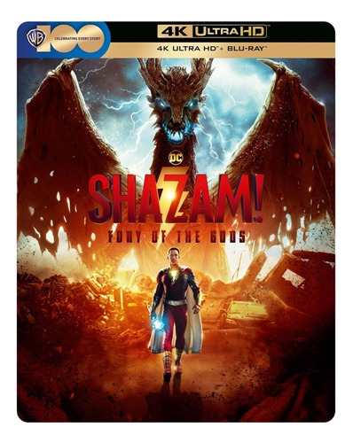 4k Ultra Hd + Blu-ray Shazam Fury Of The Gods / Steelbook