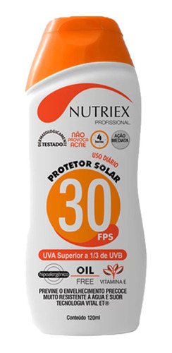 Kit 10 Protetor Solar Fator 30 120 Gramas Ml Proteção Máxima