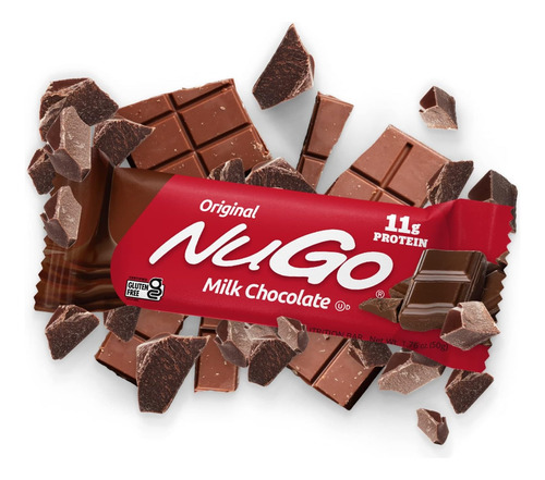 Nugo Original Barrita Con 11 G De Proteína 15pz (50g) Sfn