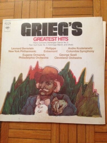 Lp Grieg's Greatest Hits/ms 7505