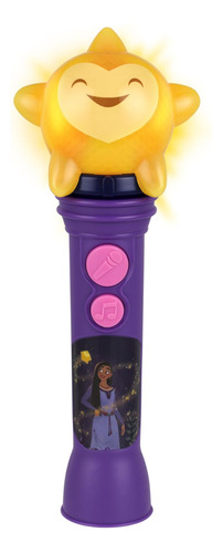 Micrófono Ekids Disney Wish Toy Para Niños Con Música Integr