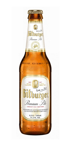 Cerveza Bitburger Porron 330 Ml. Alemania