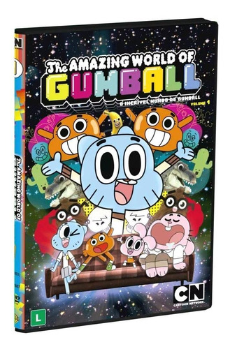 O Incrível Mundo De Gumball Vol.1 - Dvd - Dan Russell