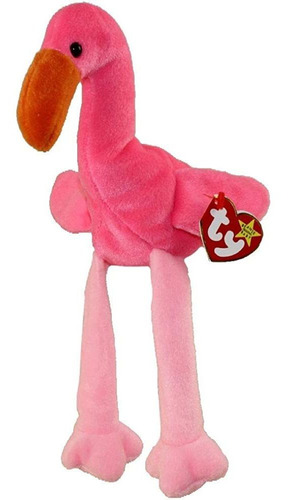 Ty Pinky The Flamingo Beanie Baby Toy Plush