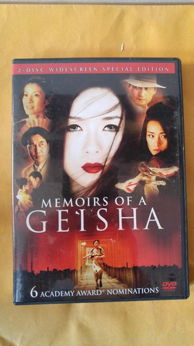 Memoirs Of A Geisha Import Dvd Ziyi Zhang Special Edition