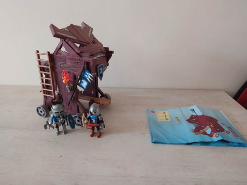 Imagen 4 de 5 de Playmobil Torre De Ataque 6628 Knights Caballeros Medievales
