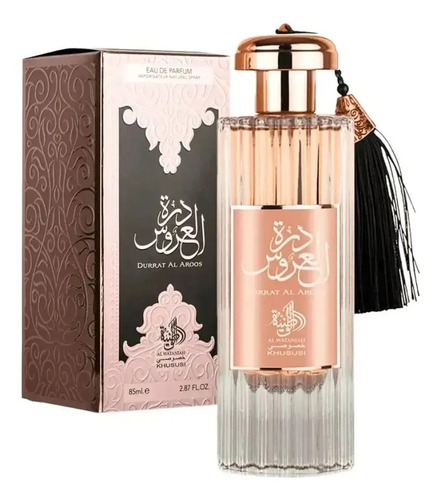 PERFUME DA NOIVA ÁRABE DURRAT ALL AROOS 85 ML EDP