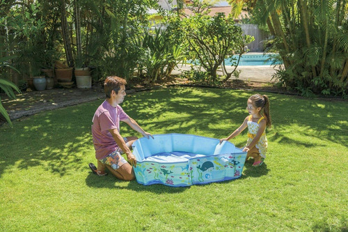 Imagen 5 de 8 de Pileta Rigida Infantil Redonda 120x25 Cm Para Niños Y Bebes