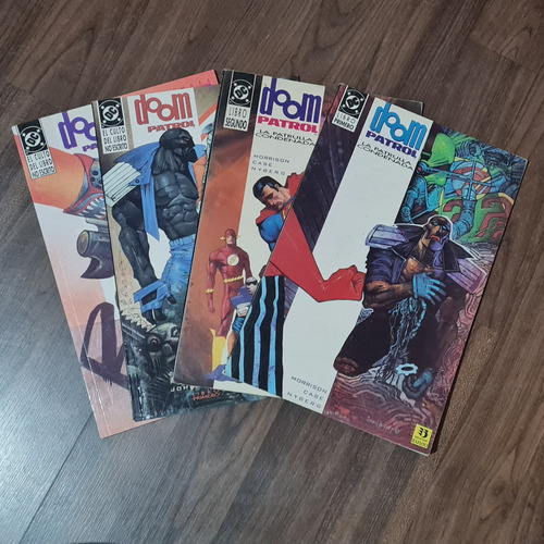 Doom Patrol 4 Tomos Volumenes 1 Y 2  Completo Morrison Zinco