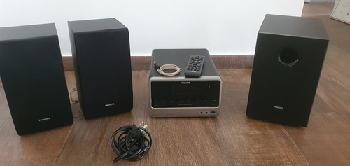 Equipo De Música Philips - Micro Theater - Modelo Mcd 183/77 Negro 100 W (Usado)