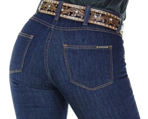 Calça Jeans Country Radade Feminina Flare Super