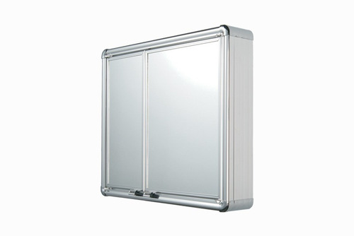 Armario Espelheira Banheiro Perfil Aluminio Lbp16/s - Astra