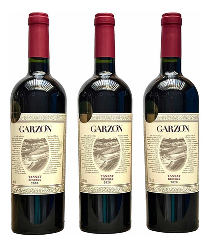 Vinho Garzon Tannat Reserva | Kit 3 Garrafas