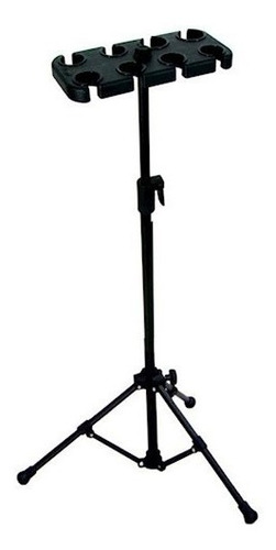 Pedestal Suporte Para 8 Microfones Am-08 P - Vector