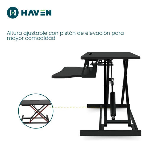 Organizador Para Mesa De Escritorio Elevable Haven D102