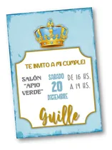 Comprar Kit Imprimible Corona Celeste Personalizado Candy Bar Mod.9