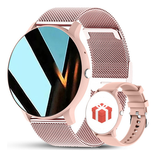 Reloj Inteligente Mujere Hombre Deportivo Llamada Bluetooth