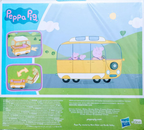 Peppa Pig Little Camper Campervan Campamento Con Peppa