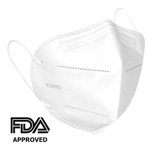 Imagen 2 de 9 de Cubrebocas Kn95 Certificado Mascarilla Tapaboca 100 Piezas