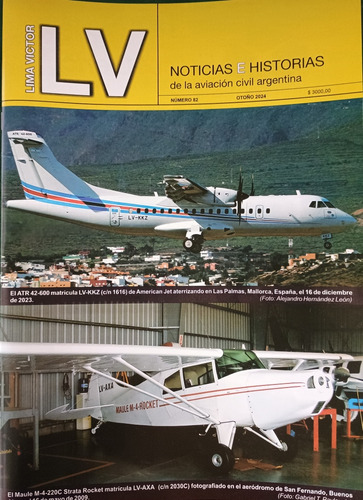 Revista Lima Victor Lv Aviación N 82