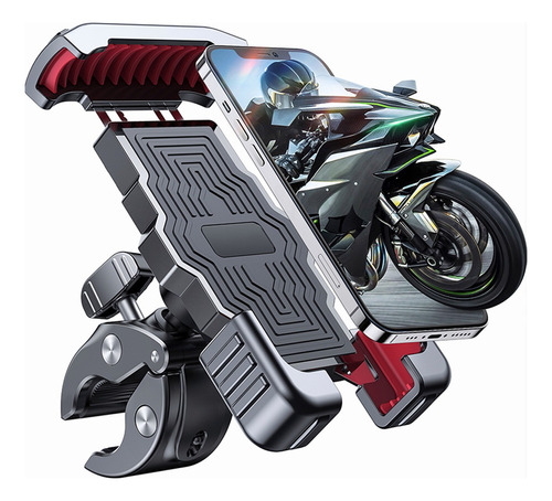Portacelular Motocicleta Soporte Base Celular Moto Bicicleta