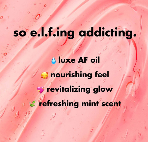 E.l.f Aceite Para Labios Glow Reviver, Transparente