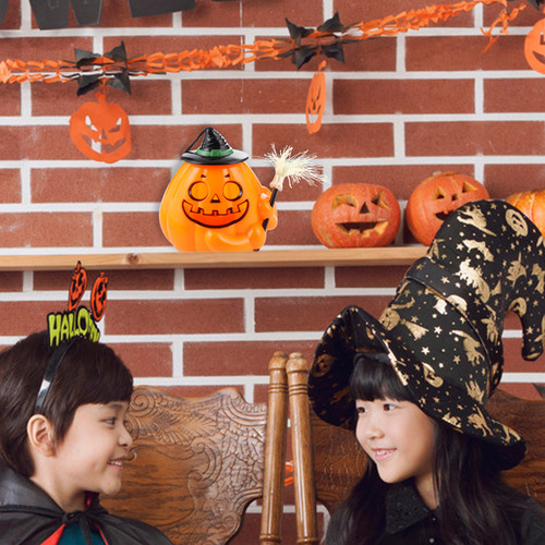Lámpara Portátil Halloween Ghost Screaming Pumpkin Lant