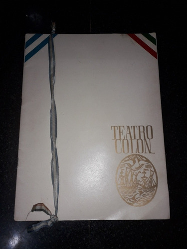 Teatro Colon Temporada 16 9 1965 Giuseppe Saragat